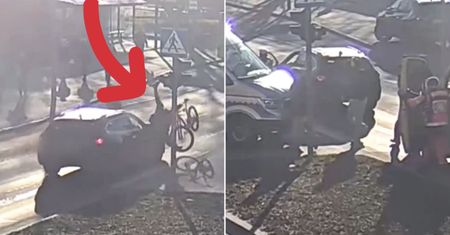 Rowerzysta wjechał na czerwonym. Finał mógł być tylko jeden