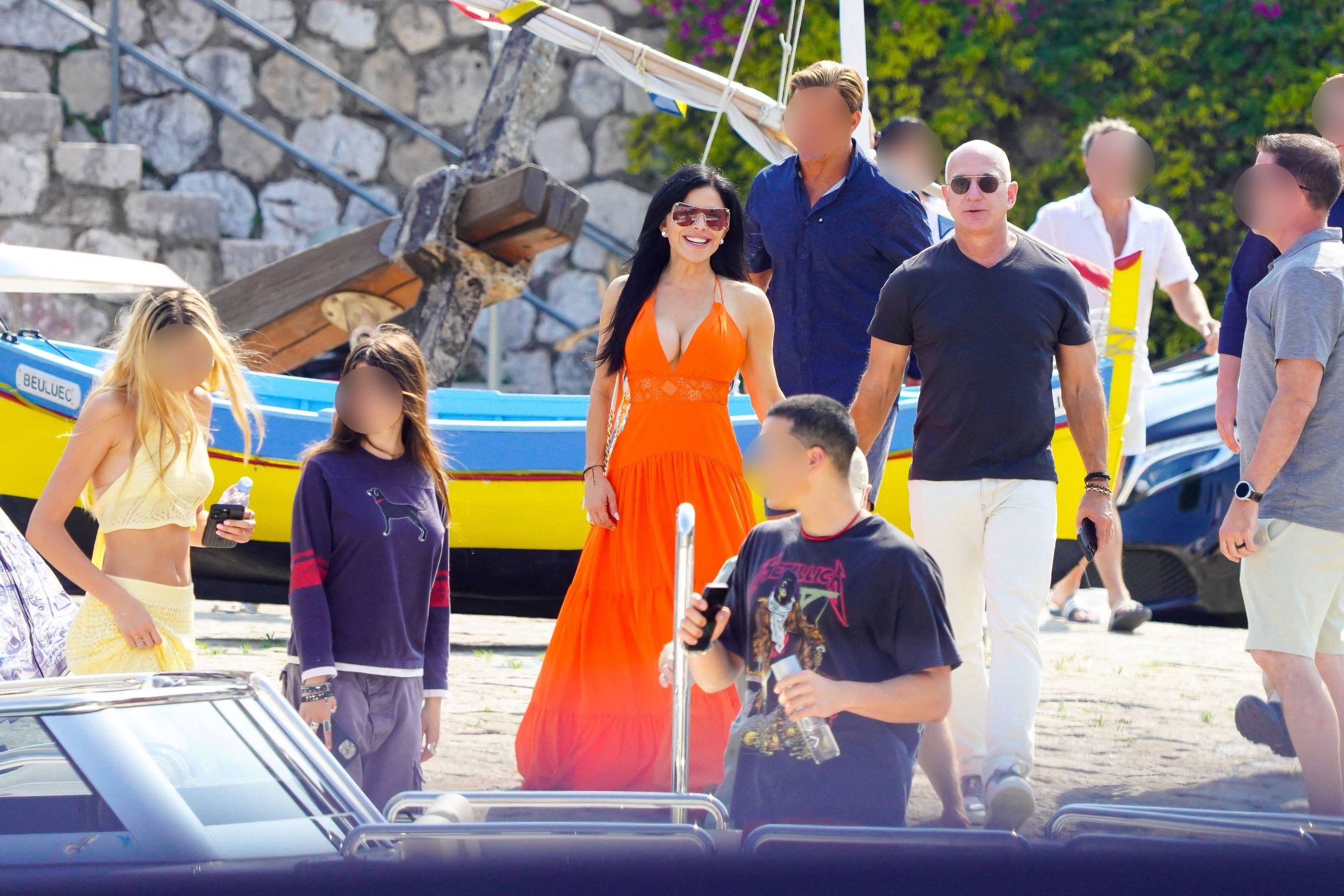 Jeff Bezos i Lauren Sanchez na wakacjach. Niedawno się zaręczyli