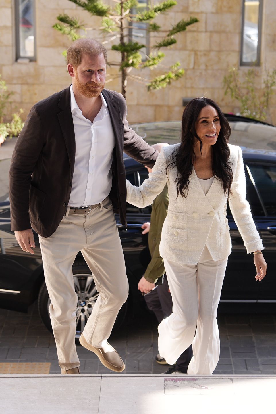 Meghan Markle i książę Harry w Jordanii