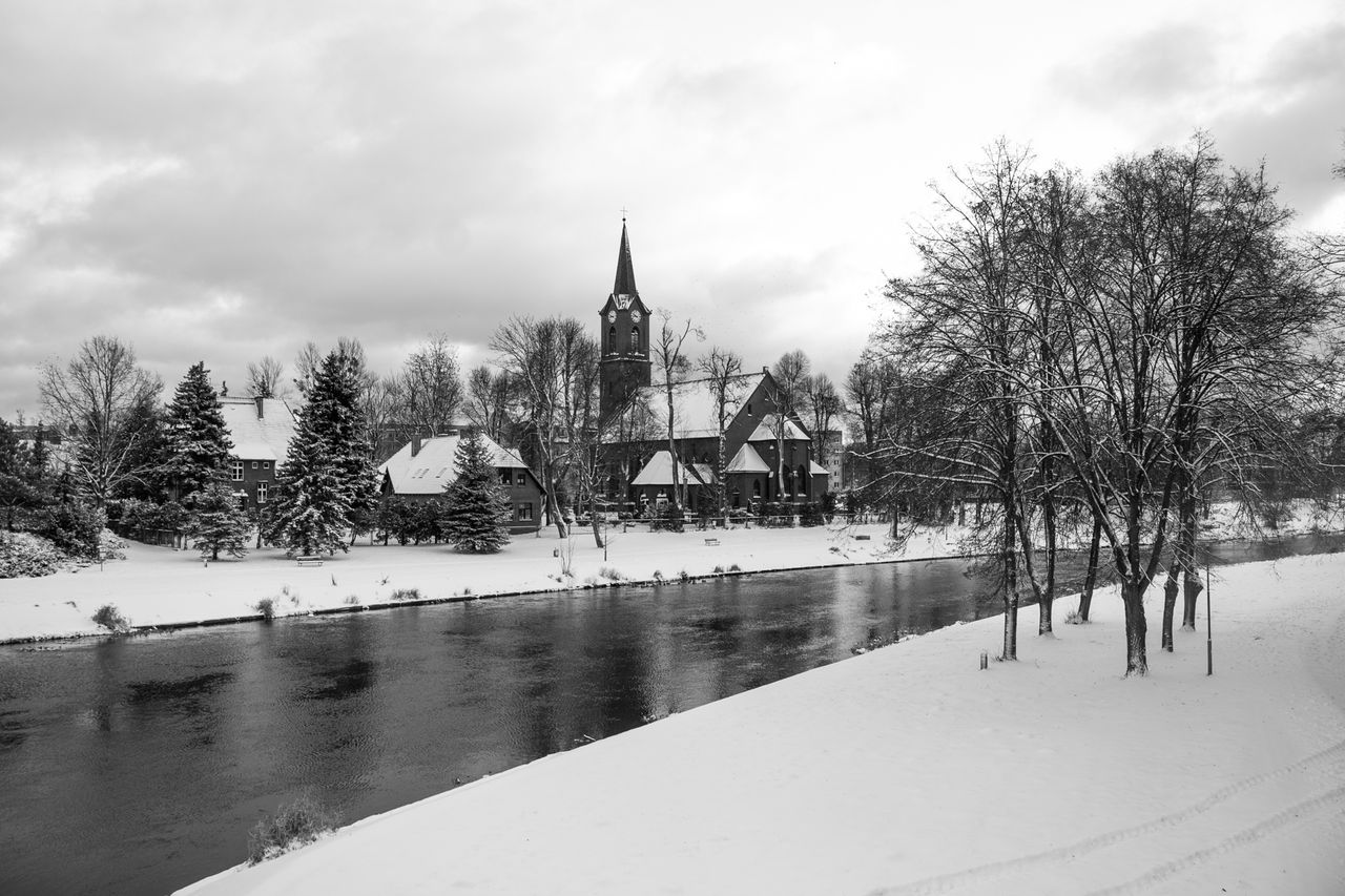 Zima, Piła, śnieg