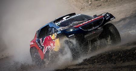 Samochody Team Peugeot Total w akcji - galeria zdjęć
