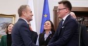 Tusk zapowiedział rekonstrukcję rządu. Hołownia: żadnej zmiany bez naszej zgody