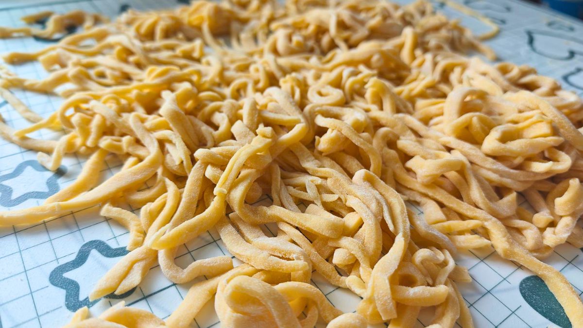 Prosty makaron do rosołu