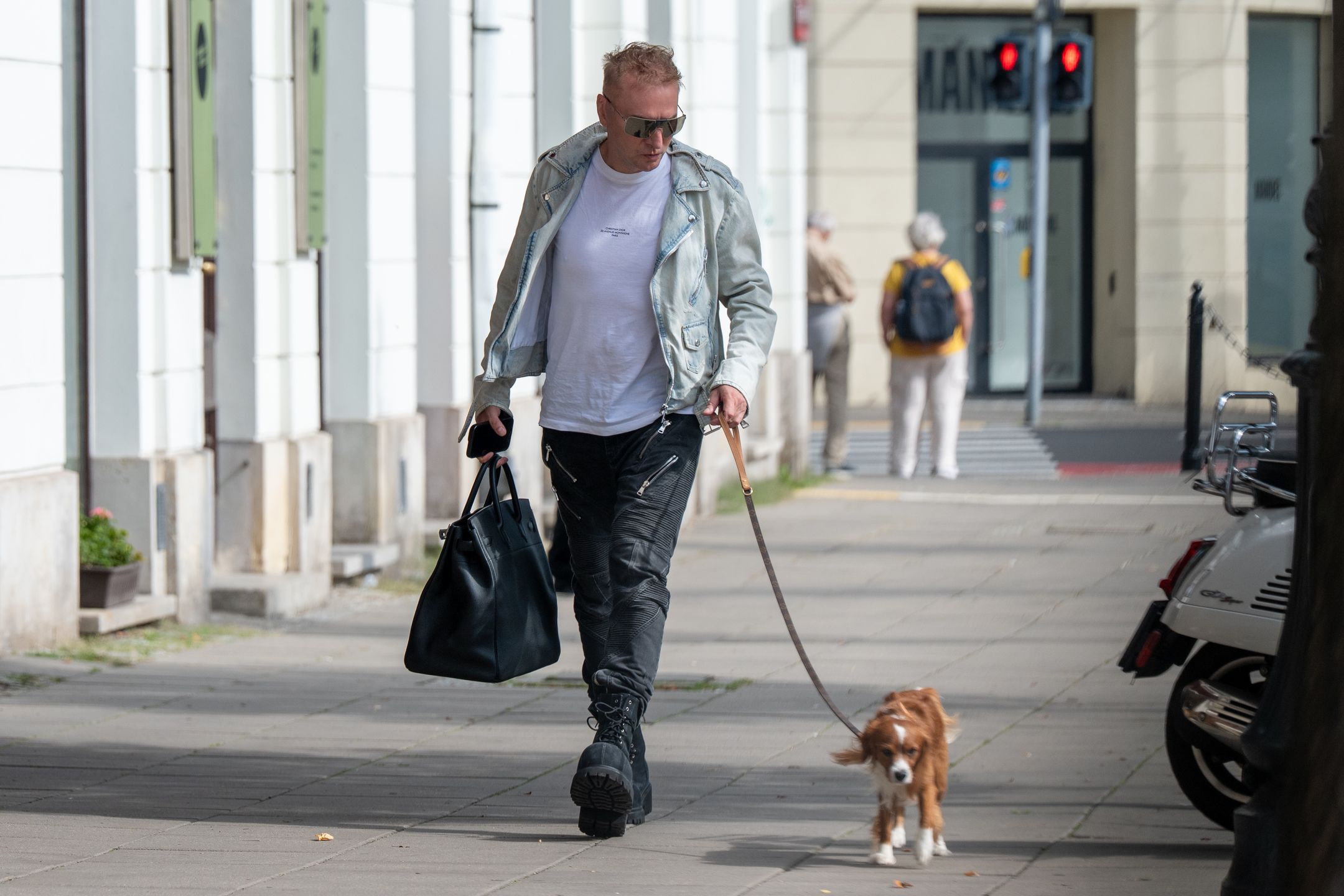 Krzysztof Gojdź przyłapany w Warszawie