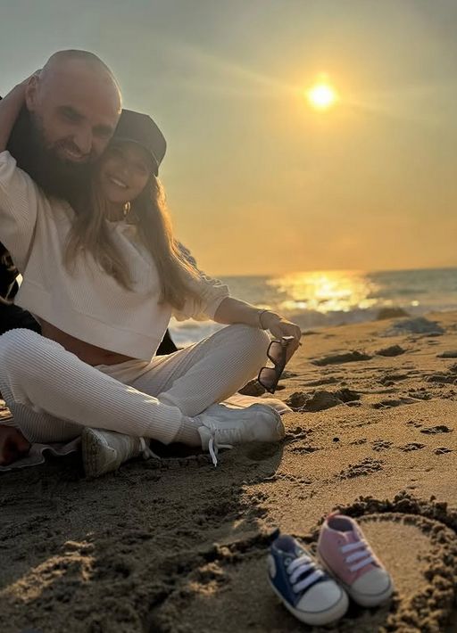 Marcin Gortat z żoną