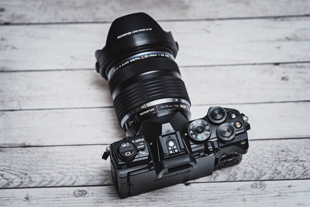 Olympus OM-D E-M5 III widok z góry