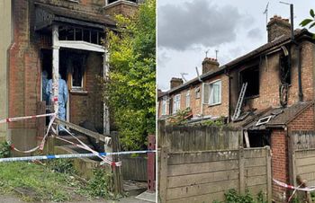 W pożarze domu zginęły dwie osoby. Policja zatrzymała 25-latka