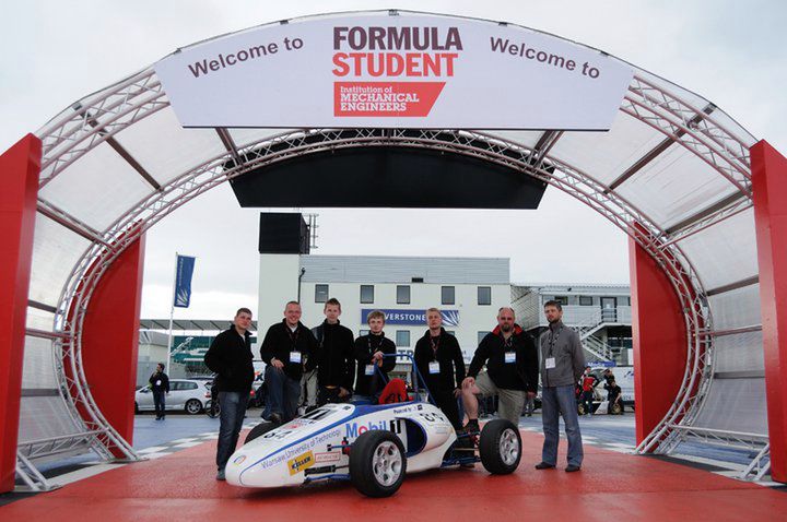 WhiteEagle Racing - zespół w Silverstone