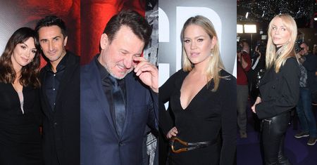 Gwiazdy pozują na premierze "Ukrytej gry": Bill Pullman, Zosia Ślotała, Paulina Krupińska z mężem... (ZDJĘCIA)