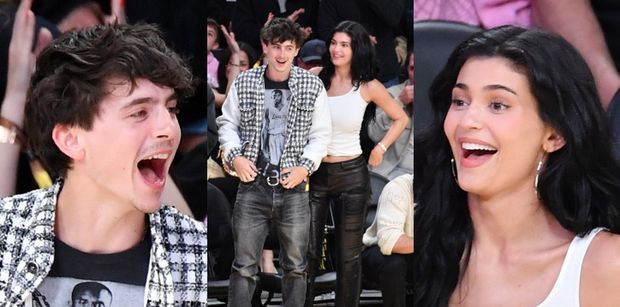 Timothee Chalamet i Kylie Jenner dokazują na meczu. Para nie szczędziła sobie CZUŁOŚCI