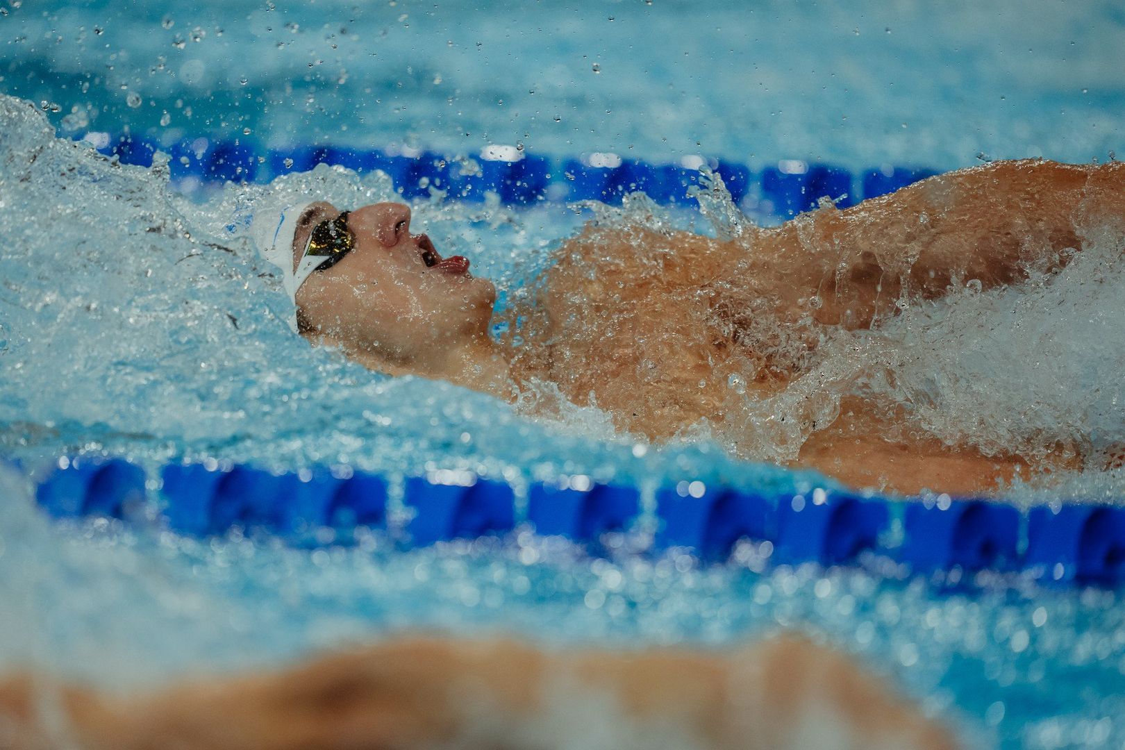 Ksawery Masiuk podczas występu na igrzyskach olimpijskich w Paryżu