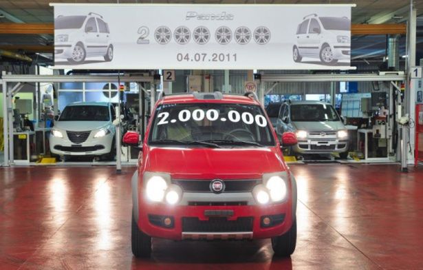 Fiat Panda numer 2 000 000