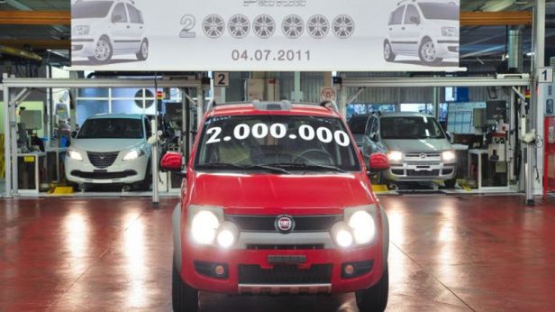 Fiat Panda numer 2 000 000