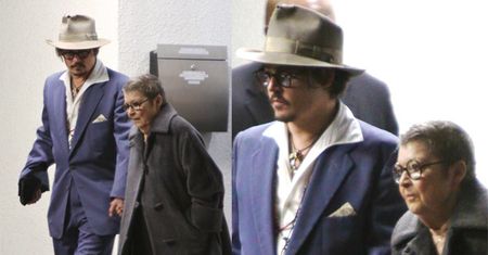 Johnny Depp spędził Sylwestra z mamą... (FOTO)