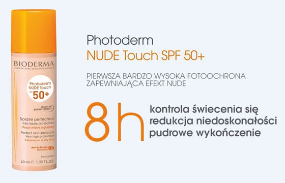 Bioderma reklamuje Photoderm Nude Touch SPF 50+ (wideo)