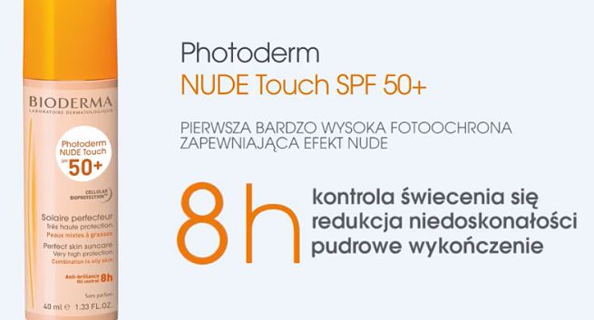 Bioderma reklamuje Photoderm Nude Touch SPF 50+ (wideo)