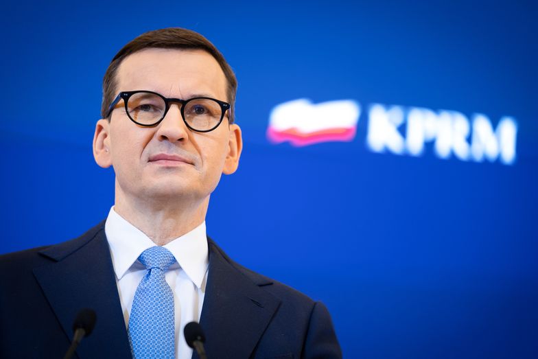 Polish Politics And More (archives 2016-2022)
Mateusz Morawiecki in Warsaw, Poland on February 11, 2022 (Photo by Mateusz Wlodarczyk/NurPhoto via Getty Images)
NurPhoto
news, polish, polska, prime minister of poland, a press conference, briefing, konferencja prasowa, warszawa, illustrations, picture, photo