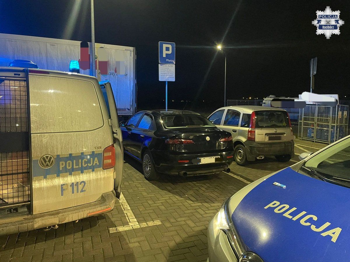 Jedna kontrola, troje zatrzymanych. Pasażerowie nie byli lepsi niż kierowca