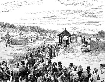 Historia Wimbledonu. Pierwszy turniej