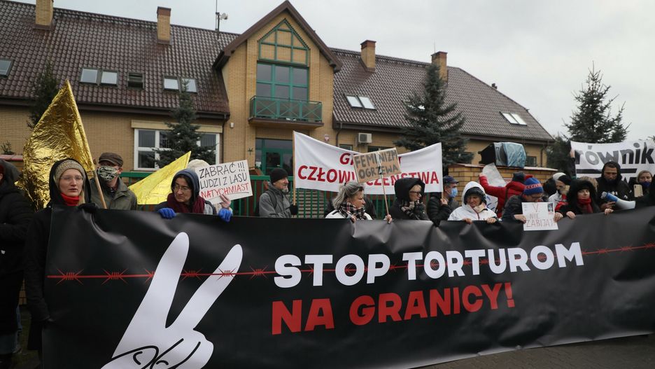 Akcja "Matki na granicę". Protest w Michałowie 