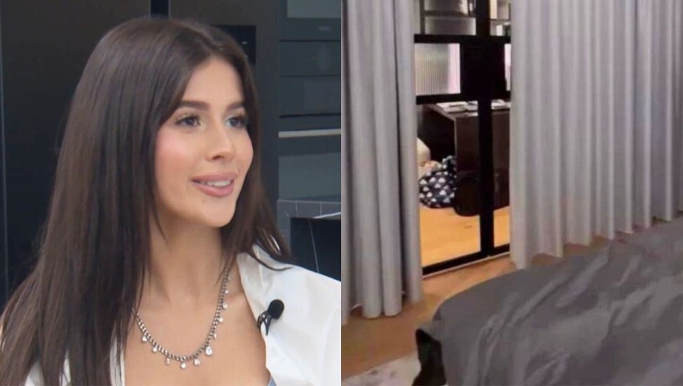 Salon z kuchnią to nic przy sypialni Roxie i Kevina. Ma sekretne drzwi