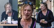 Poturbowany życiem Mickey Rourke paraduje po Beverly Hills z podejrzaną BLIZNĄ na twarzy (ZDJĘCIA)