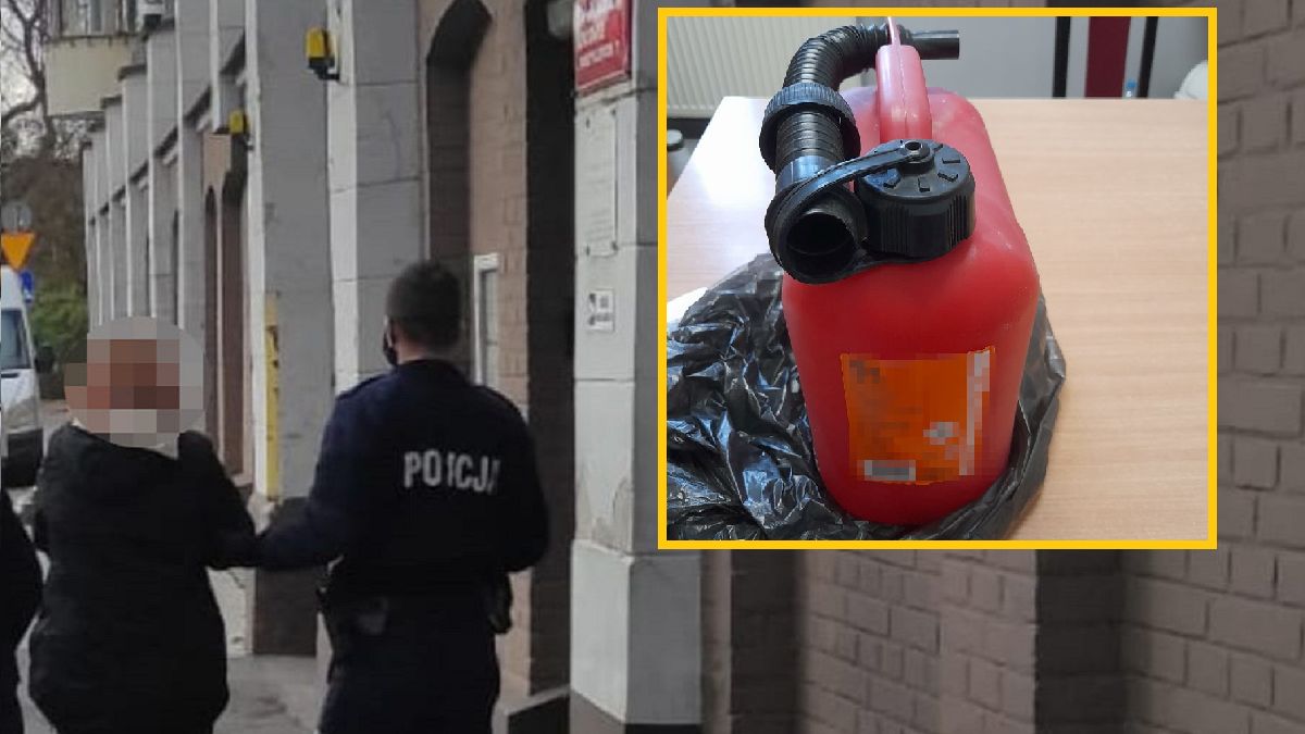 35-latka zatrzymana podczas próby podpalenia klatki schodowej 