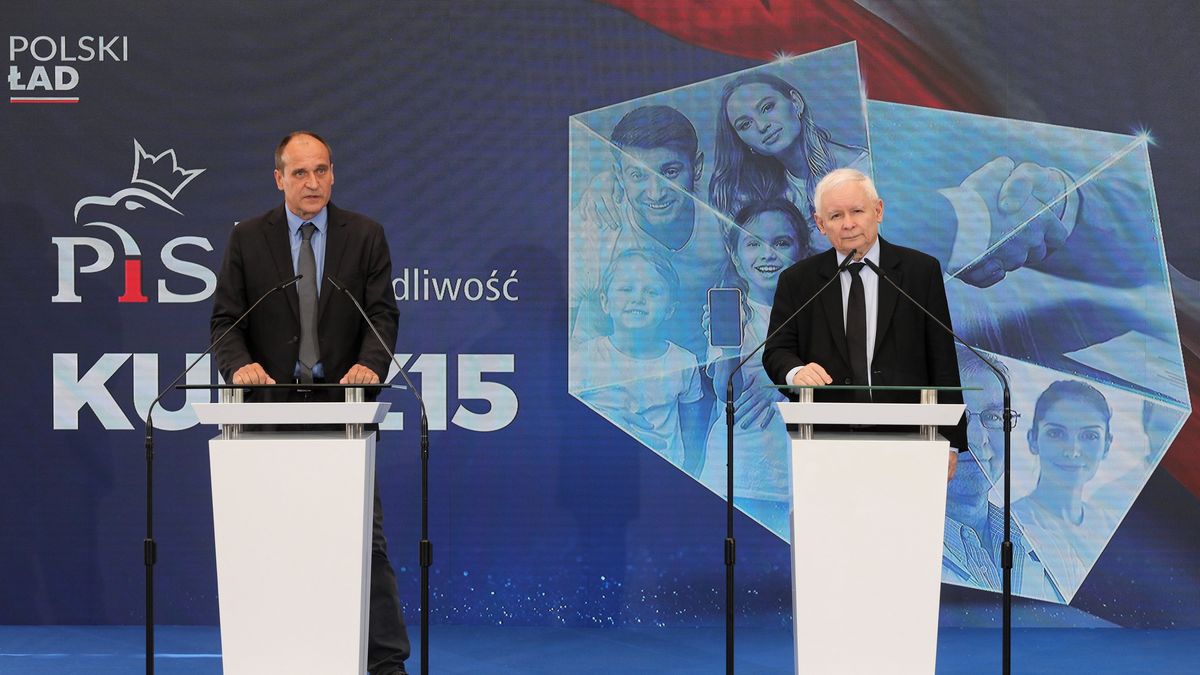 Paweł Kukiz i Jarosław Kaczyński