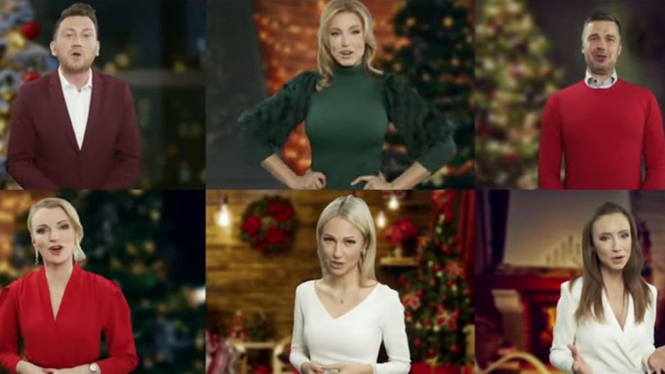 Dziennikarze TVP Info nagrali kolędę 