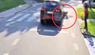 Potrącił nastolatka i odjechał. Wszystko się nagrało