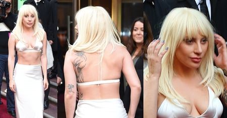"Kreacja" Lady Gagi na gali Billboardu... (ZDJĘCIA)