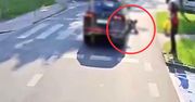 Potrącił nastolatka i odjechał. Wszystko się nagrało