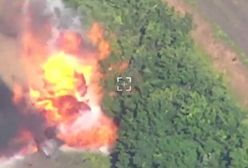 Trafili Rosjan, gdy przeładowywali amunicję. Nagranie krąży w sieci