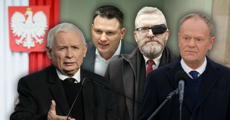 Najnowszy sondaż dla WP. KO umacnia się na prowadzeniu, partia Grzegorza Brauna ze wzrostem