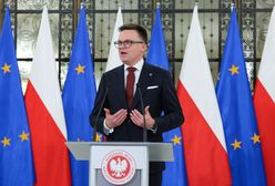 Hołownia reaguje na słowa Kaczyńskiego. "Akt chamstwa"