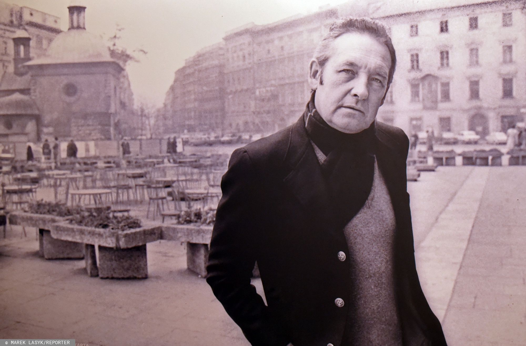 Andrzej Wajda w młodości.