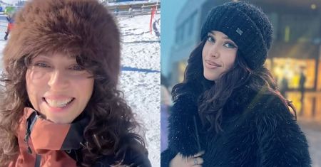 Natalia Kukulska z córką szusują na nartach. Uderzające podobieństwo? (ZDJĘCIA)