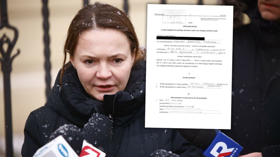 Żona Mariusza Kamińskiego jest sędzią. Jest oświadczenie majątkowe Barbary Kamińskiej