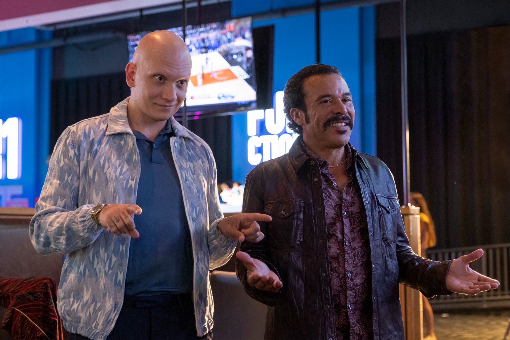 Photograph by Merrick Morton/HBO
Anthony Carrigan, Michael Irby
HBO
Barry
Season 4 - Episode 2