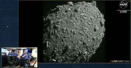 Pierwszy w historii test obrony planetarnej. Sonda NASA uderzyła w planetoidę Dimorphos
