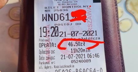 Pielęgniarka pokazała paragon. "Pracuję, żeby zarobić na parking"