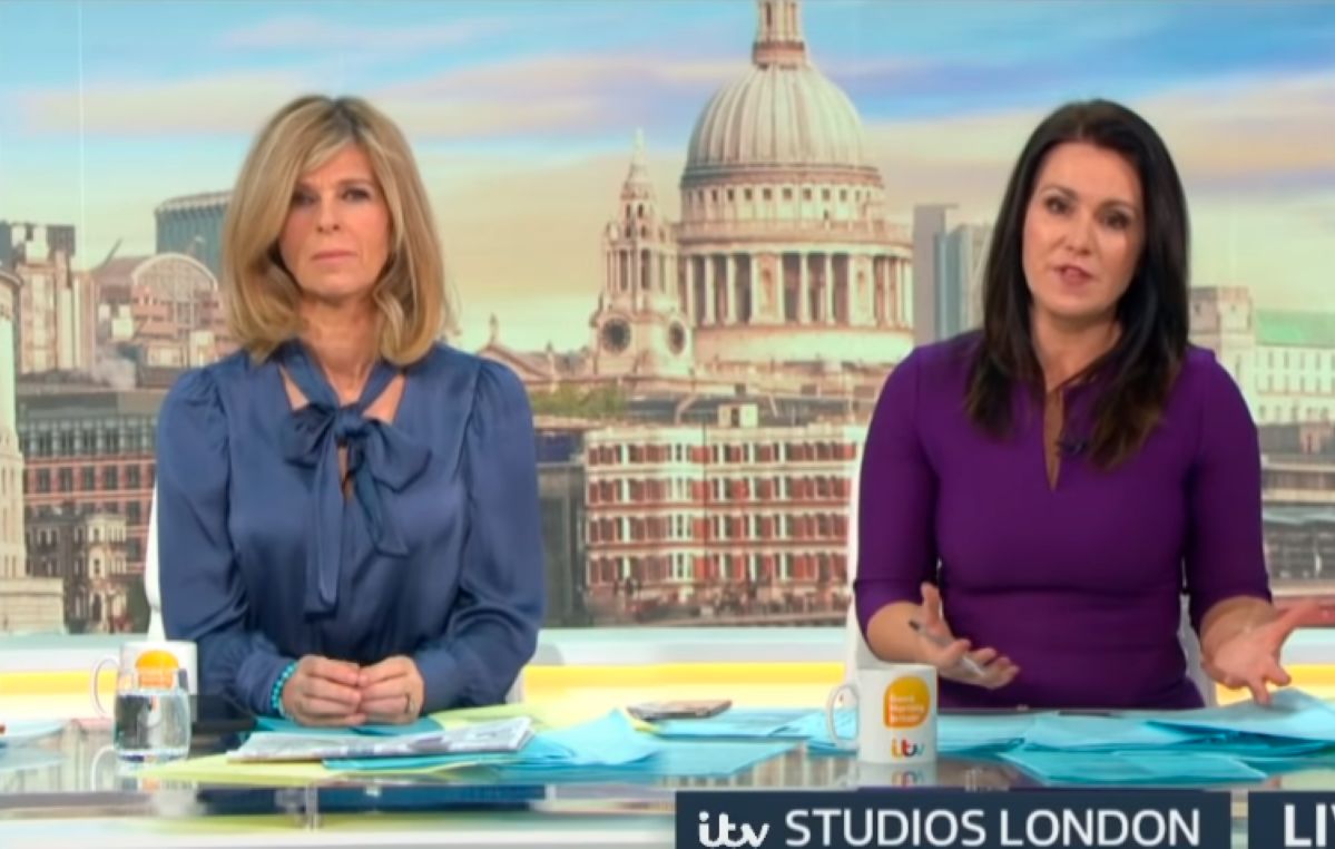 Prezenterki "Good Morning Britain" rozmawiały o śmierci księcia ubrane na kolorowo