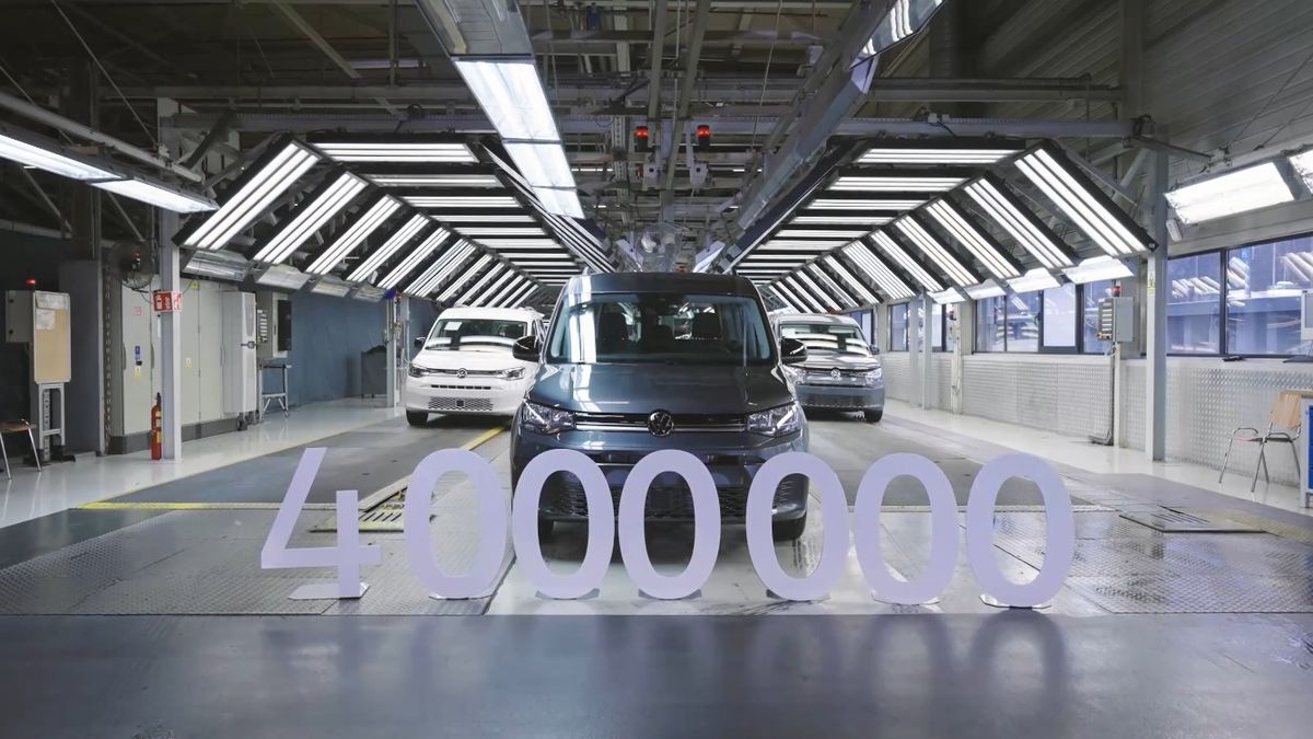 Jubileuszowy egzemplarz Volkswagena Caddy