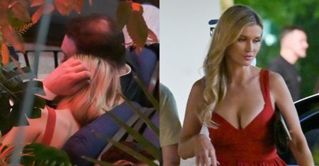 Joanna Krupa przyłapana na czułościach z politykiem PiS. Dominik Tarczyński nie odstępował jej na krok [ZDJĘCIA]