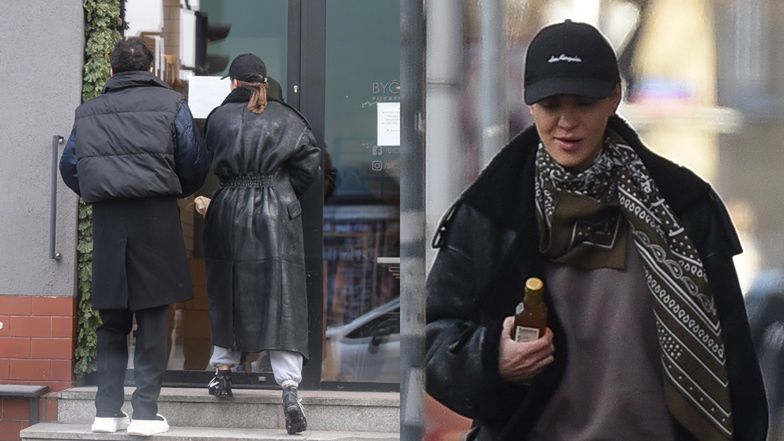 Sara Boruc znowu parkuje na zakazie 