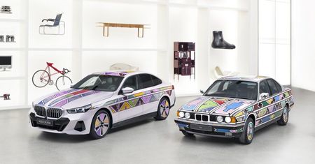 BMW i5 Flow Nostokana to sztuka na kołach. Zmienia kolory na zawołanie