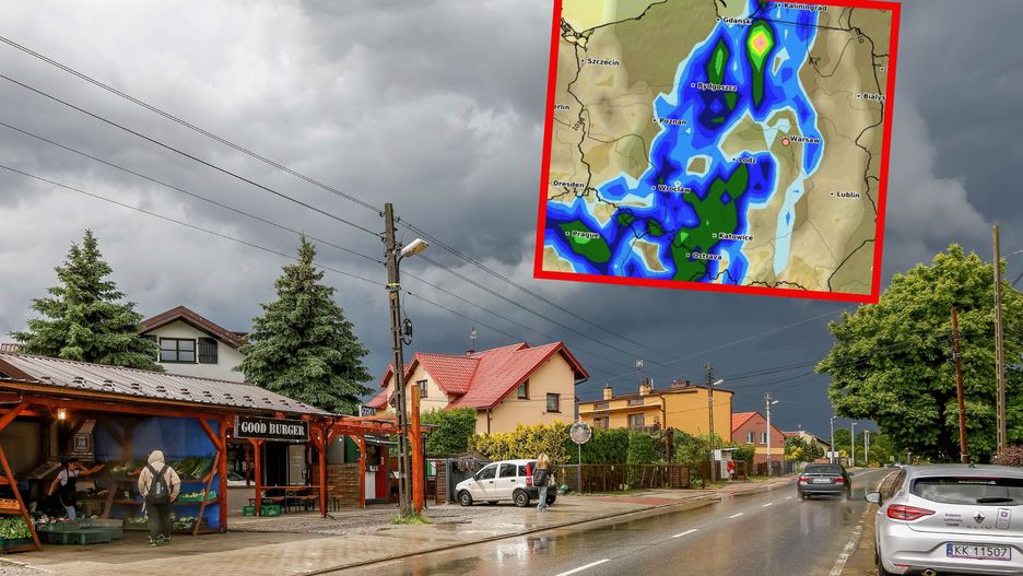 Burze przejdą przez Polskę