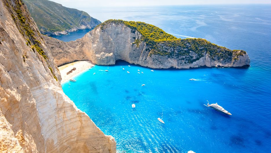 Zakynthos kusi rajskimi widokami