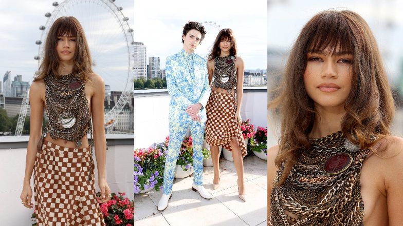 Zendaya promuje nowy film z Timothée'm Chalametem