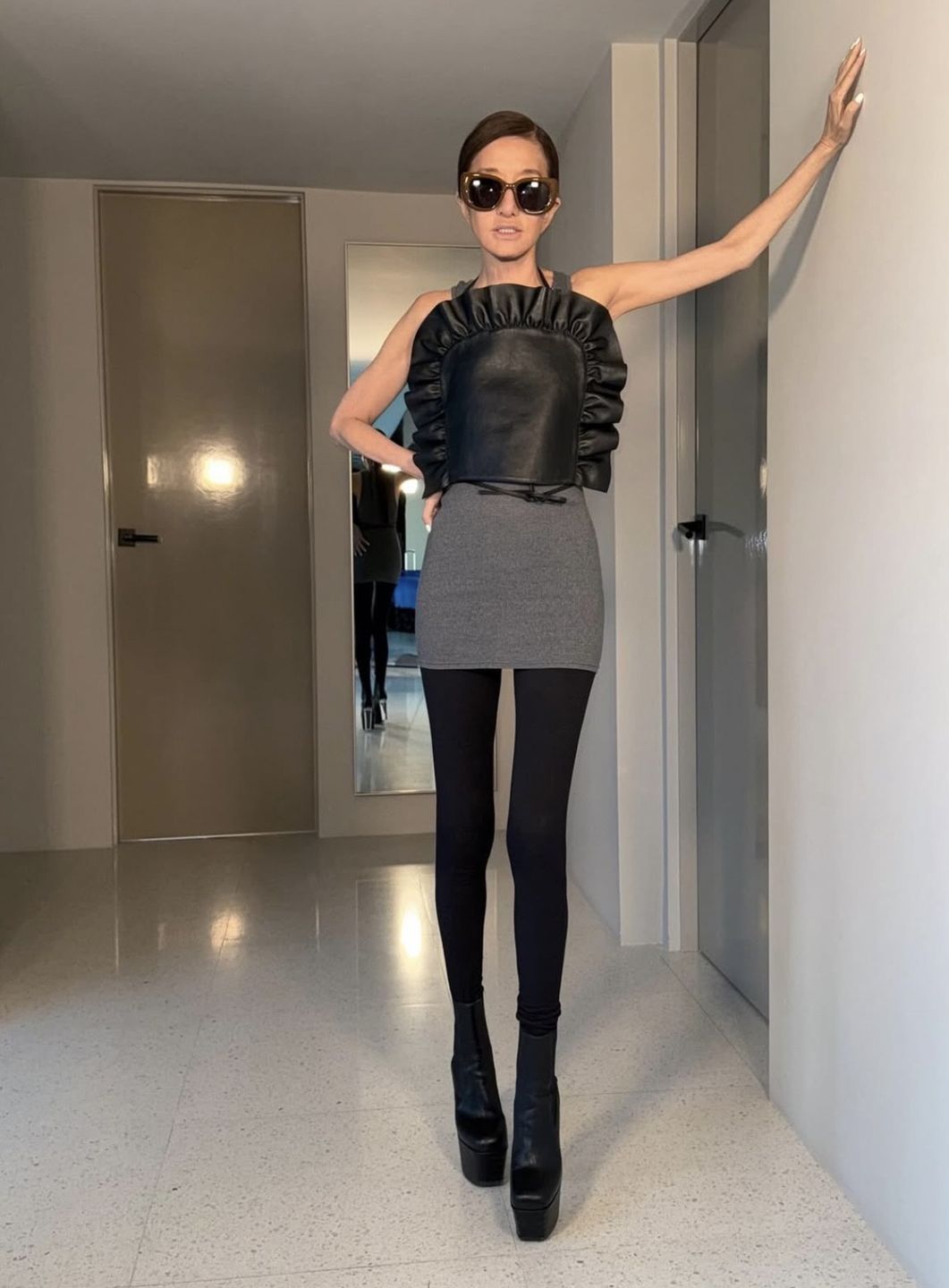 Vera Wang chwali się nogami do nieba 